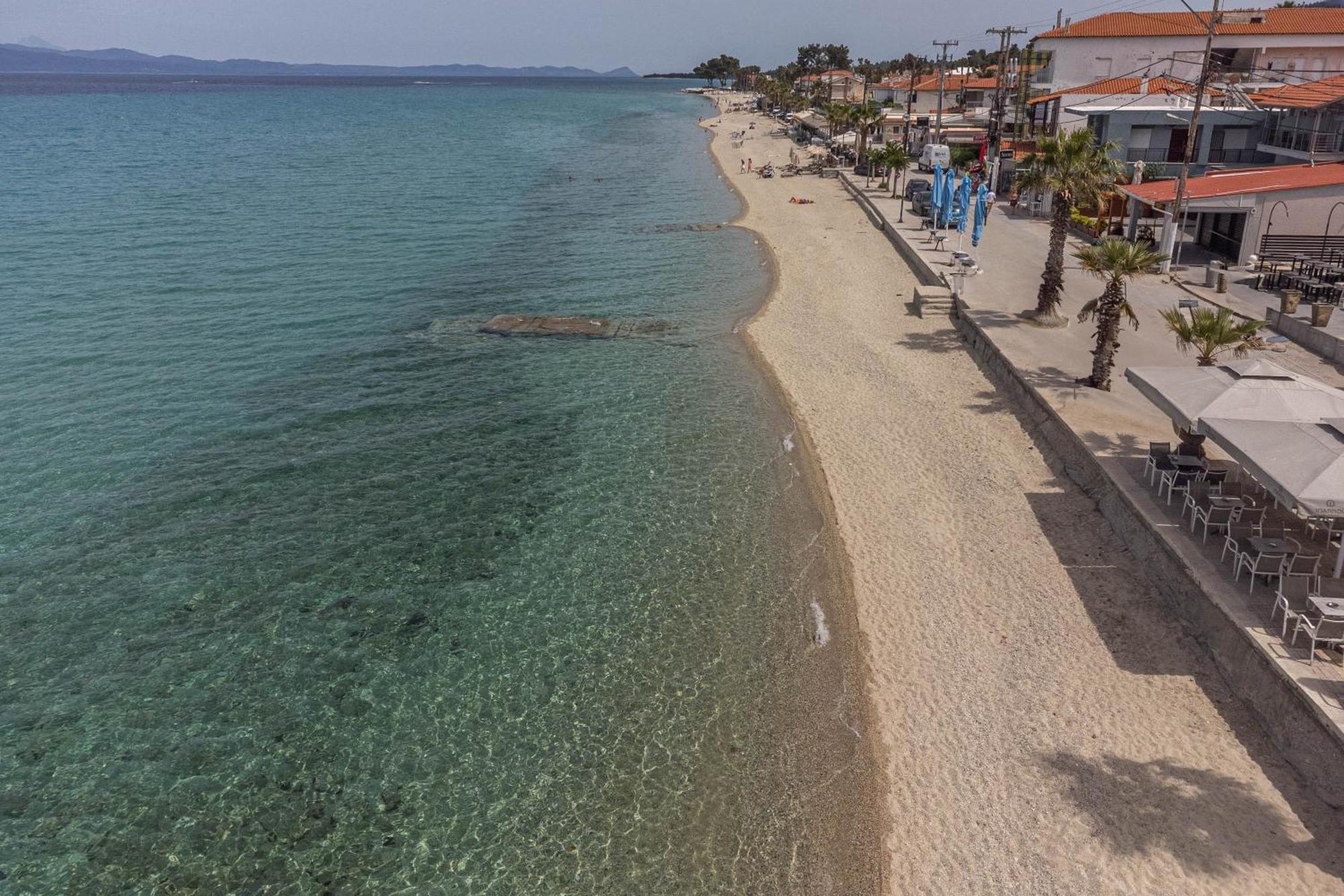 Sol Suites Pefkochori Bagian luar foto